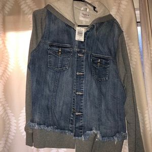 Torrid Denim hoddie jacket size 3